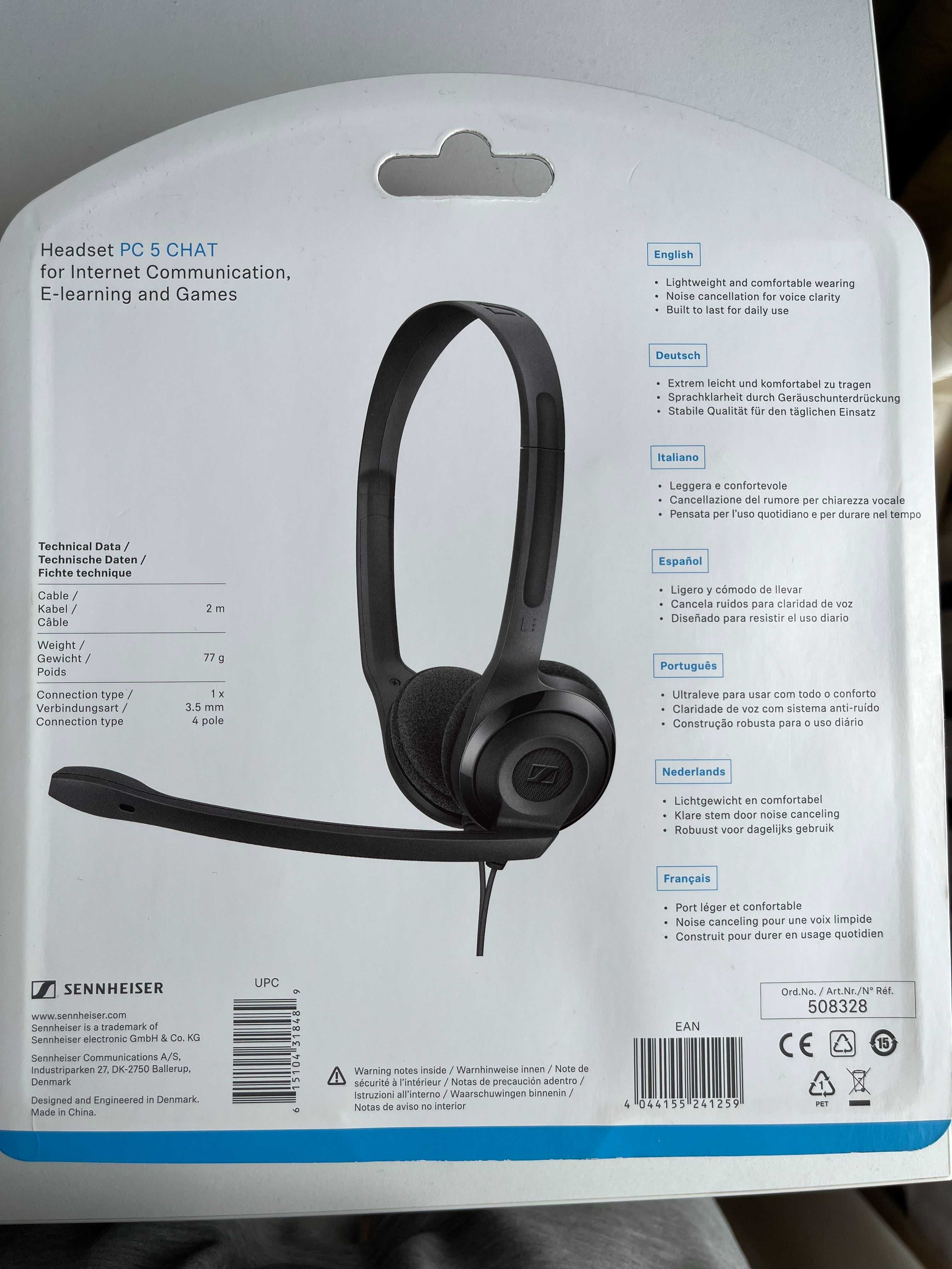 Нови слушалки Sennheiser Pc5 гр. София Дружба 2 • OLX.bg
