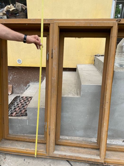 Geam 3 canate de brad