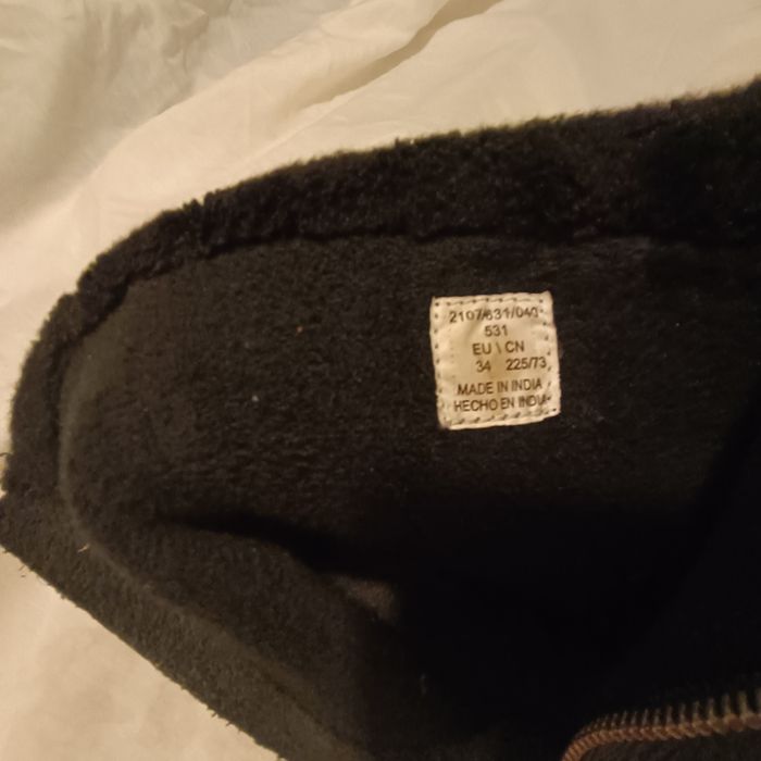 Cizme Zara piele imblanite34
