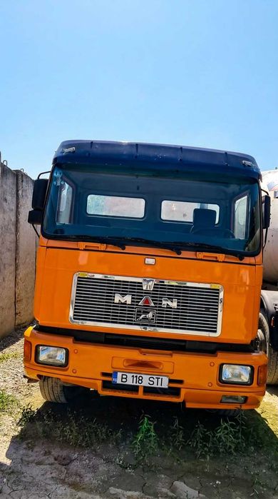 MAN 35292 cu Cifă / Malaxor Beton CIFA 9 mc – An 1989, Stare Funcțională