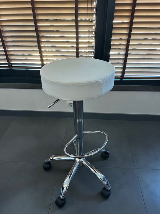 Бар Стол на колелца (хром) + 24м гаранция и безплатна доставка