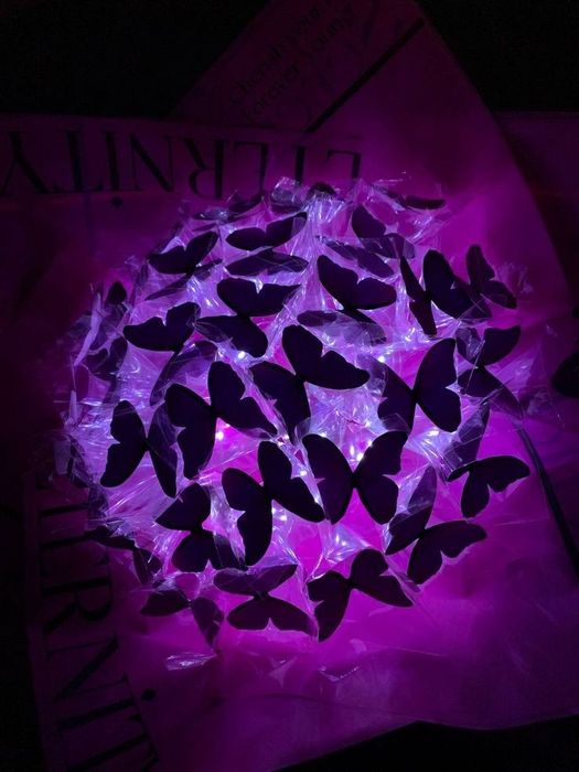 Букеты из бабочек и ароматного мыла