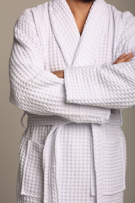 Вафельный халат для спа бани отелей оптом б
