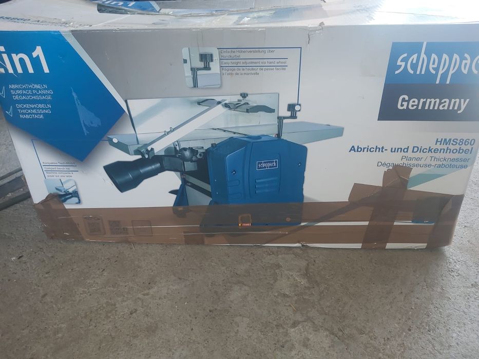 Masina de rindeluit ,putere motor 1500W , latimea de trecere 204 mm