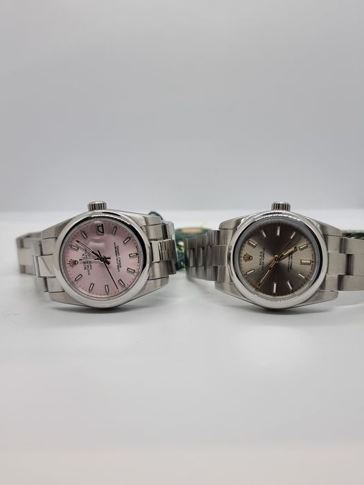 Дамски часовник Rolex oyster 31mm oystersteel pink 31