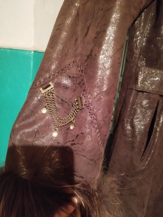 Натуральная дублёнка 48