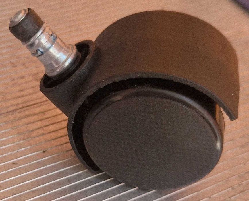 колелца и стъпки за офис стол - комплект 5 бр