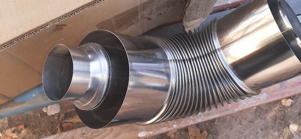 Коаксиальная дымоотводная труба газового котла