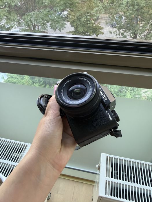 fujifilm  X-T100 obiectiv 15-45mm