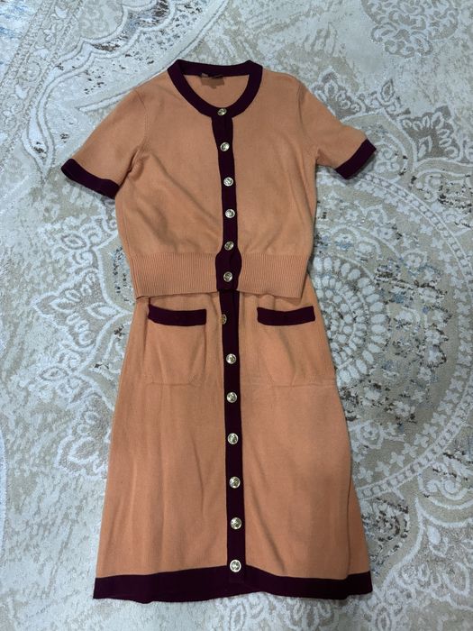 Двойка, кофта с юбкой