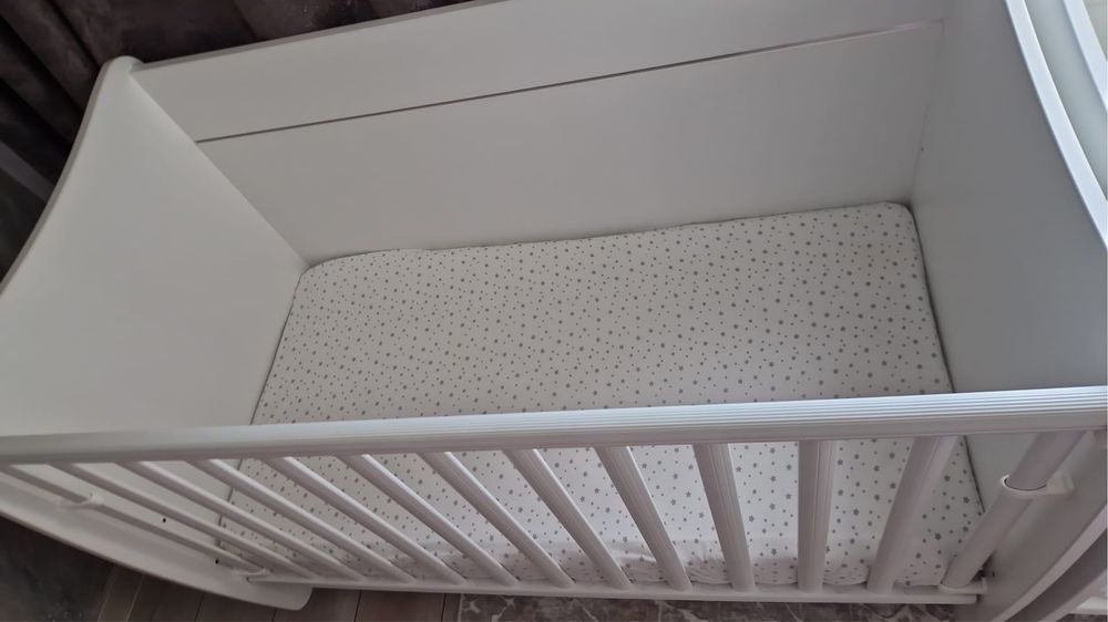 LORELLI Classic Легло-люлка 60/120 см. DREAM БЯЛО