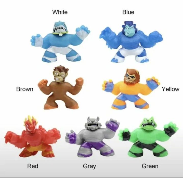 Goojitzu тянущаяся фигурка, игрушка антистресс