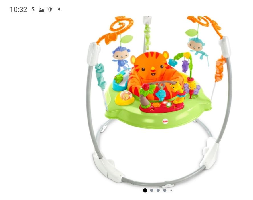 Бънджи - център за занимания на Fisher price - тропическа гора