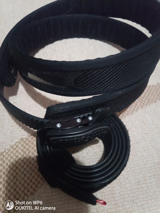 Колан за стрелба  Double Alpha Academy
катарама Ratchet - черен -115см