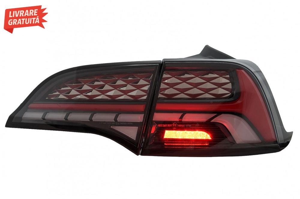 Stopuri LED Tesla Model 3 (2017-2022) Model Y (2020-2022) Semnal Dinam
