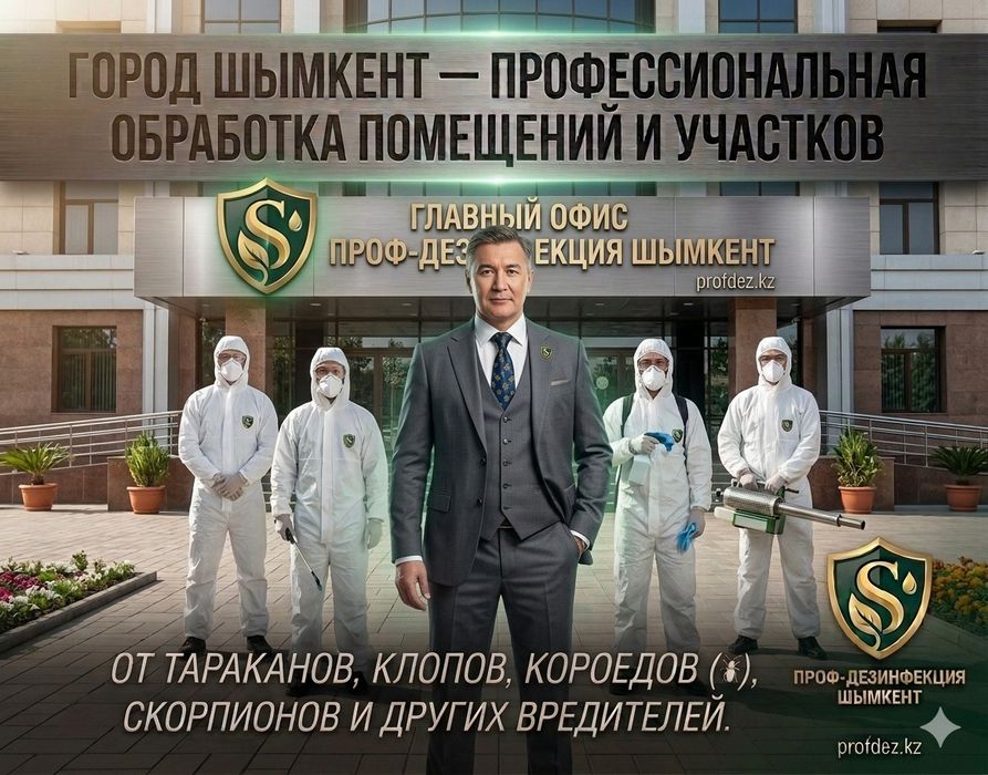 Дезинфекция обработка от насекомых