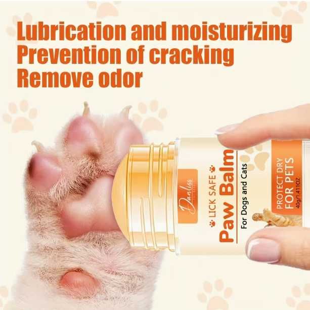 Balsam hidratant pernite labute caini si pisici! Lick-safe!