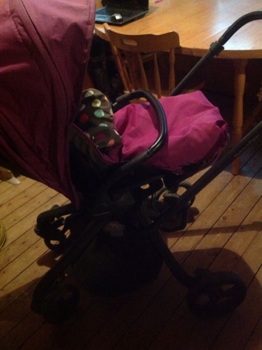 Бебешка количка Mylo-mamas & papas !Зимен , летен кош и аксеаоар