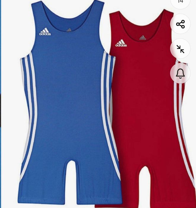 Трика за борба комплект Adidas M, 152cm