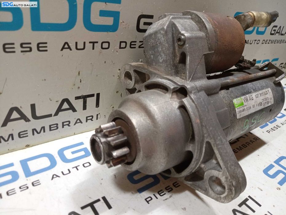 Electromotor cu 10 Dinti Seat Altea 1.6 B BGU 2004 - 2010 Cod 02T911023T [M5839]