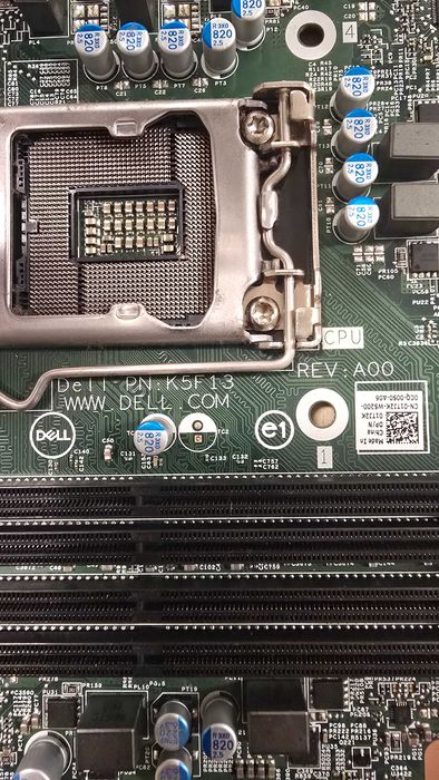 Kit Placă de bază Dell K5F13 + i5-8500 + Cooler