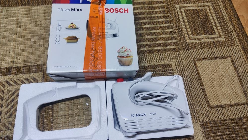 Миксер bosch 375W новый