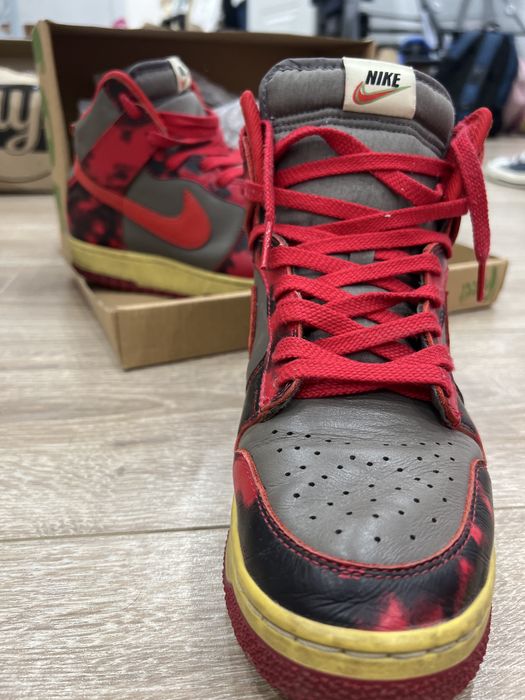 Кроссовки Nike dunk high оригинал