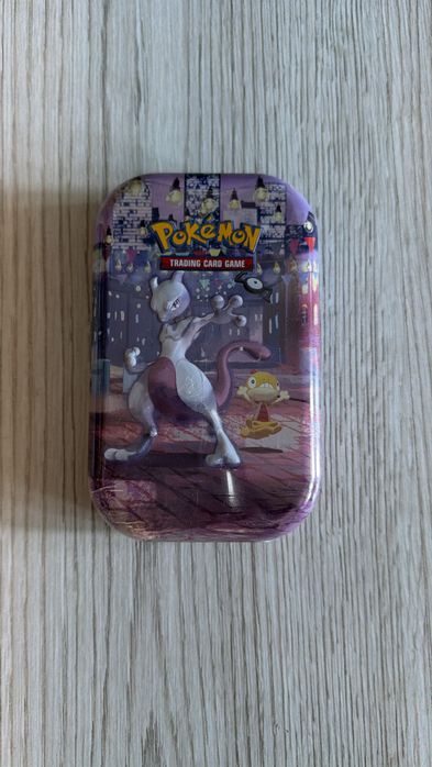 Pokemon 30th Celebration: Mewtwo & Scraggy Mini Tin Sealed, best offer shipping fast!