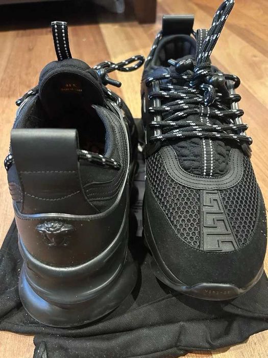 Versace Chain Reaction Black - 36-45- Nou cu verificare