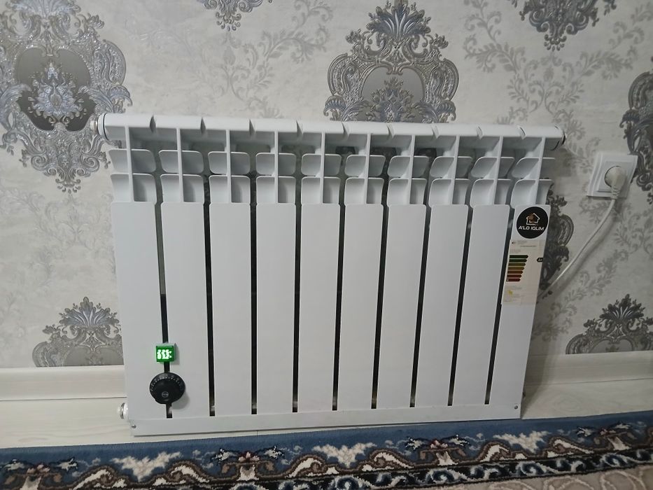 10 seksiyali Amotkali Obogrevatel.