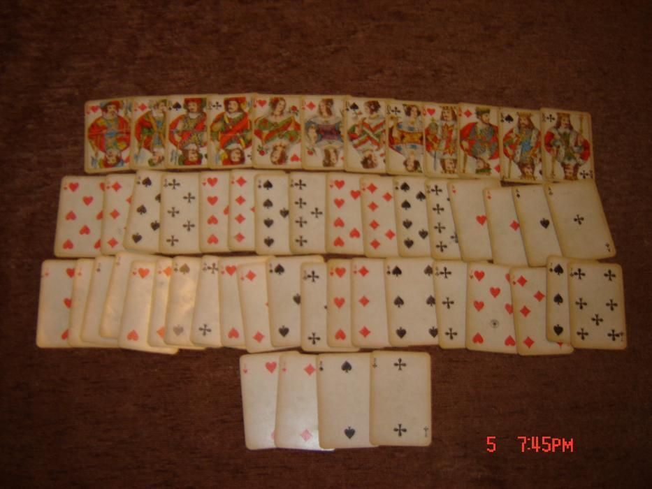 Carti de joc de colectie mini