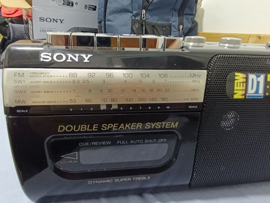 Radio casetofon Sony