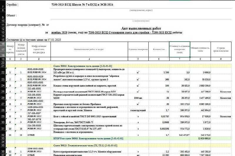 составление смет, сметчик