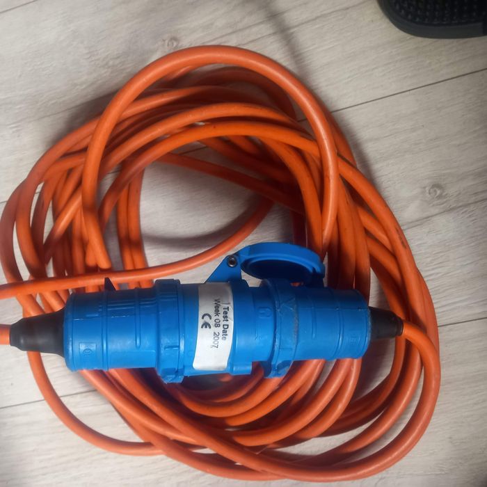 Захранващ кабел за каравана3×2,5мм дължина 10м