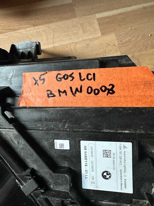 Фар фарове LED ляв BMW X5 G05 X6 G6 LCI far farove БМВ Х5 Г05 Х6 Г06