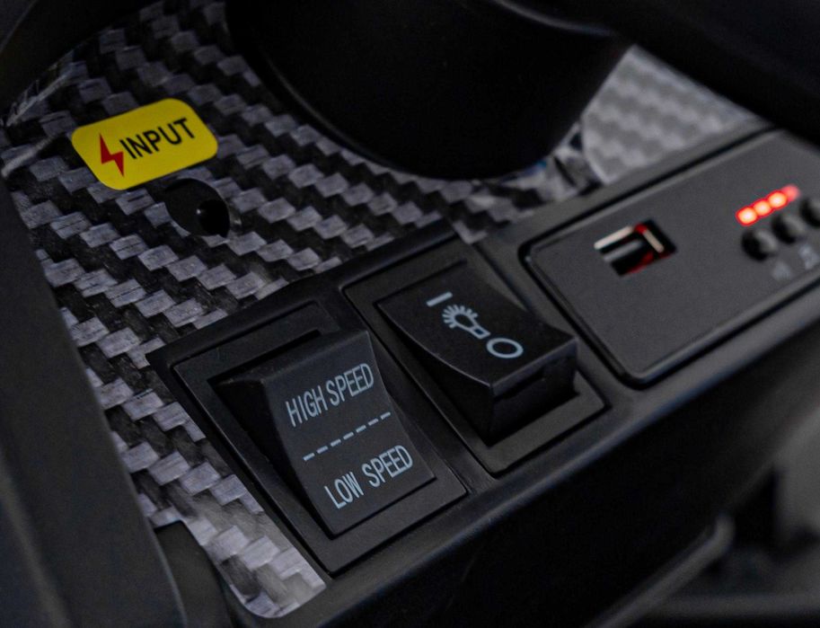 Tractor electric pt copii cu remorca Autokids BLAST Z 24V (206) Verde