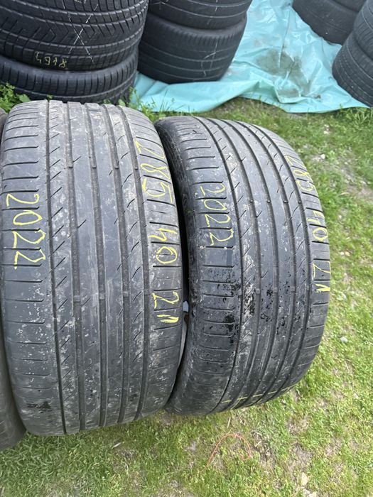 285/40/21 Set 4 buc CONTINENTAL dot 2022.anv Vară.impecabile