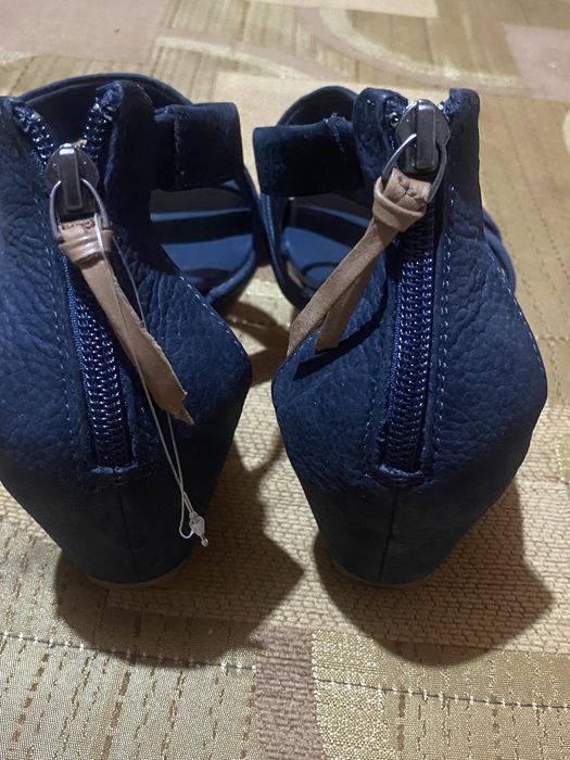 Sandale Tommy Hilfiger, piele naturala