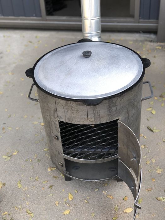 Ошак, печь под казан