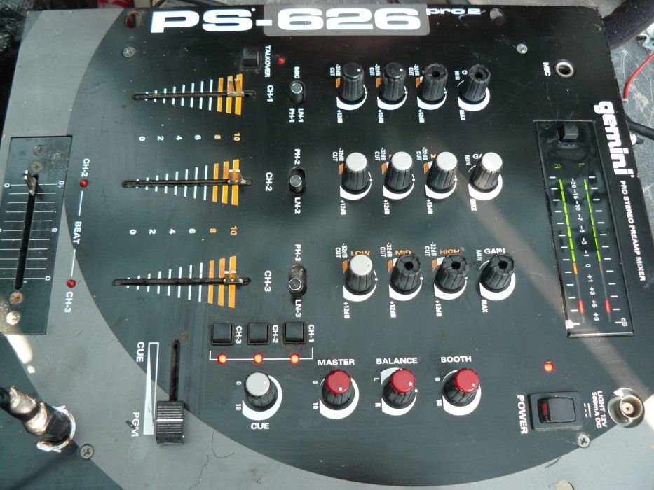 Mixer Gemini Ps 626