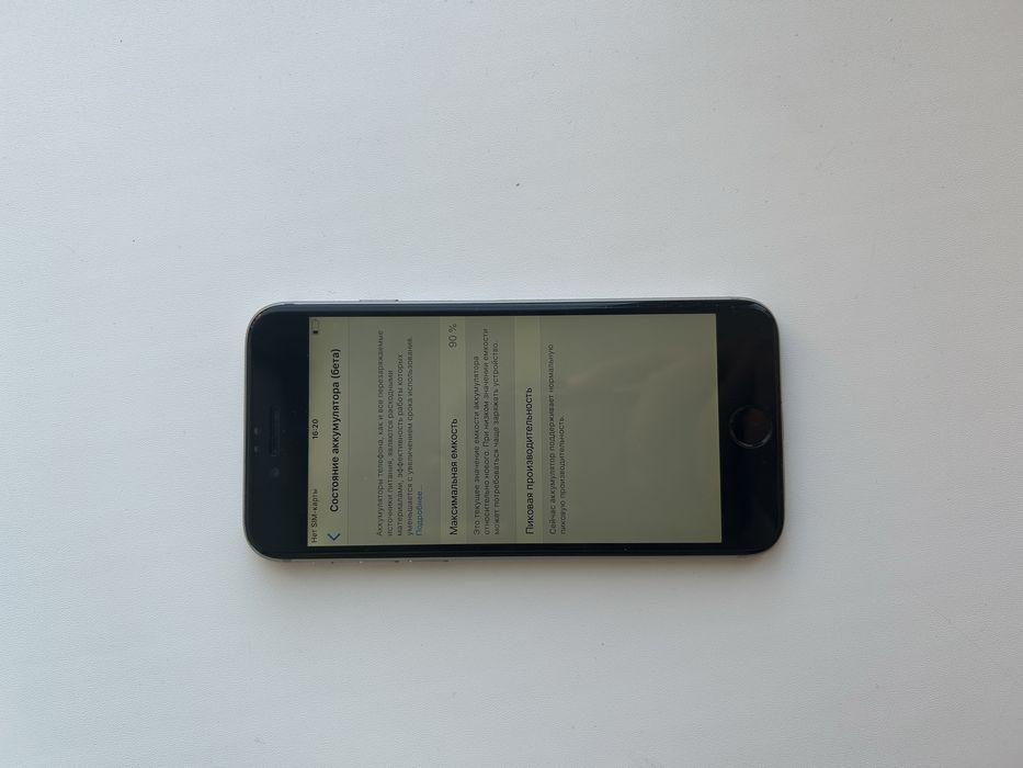 iPhone 6 32GB Space Gray | Идеал | Touch ID работает