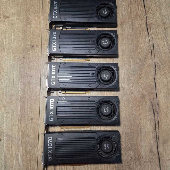 Видеокарта Zotac 1070 (8gb) турбина