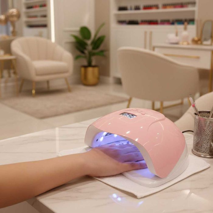 Професионална UV/LED лампа POLYUV –За всички гел лакове,авто сензор.