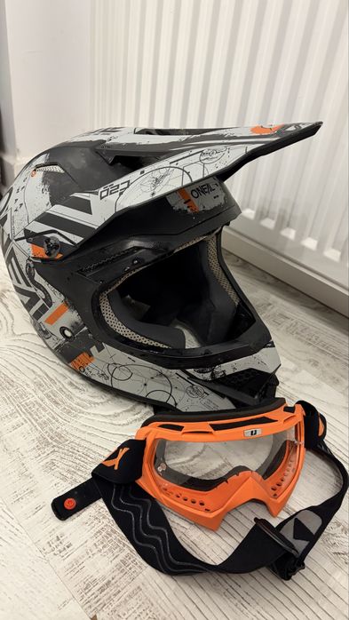 Casca off road O’neil + ochelari