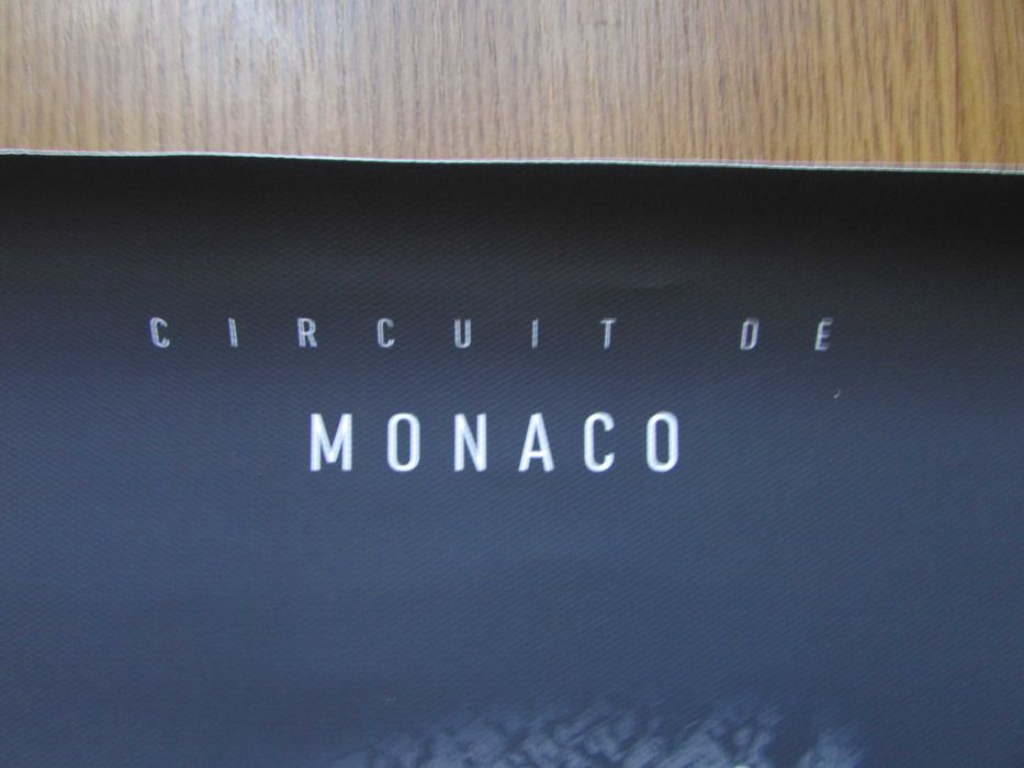 Poster f1 Circuit de Monaco