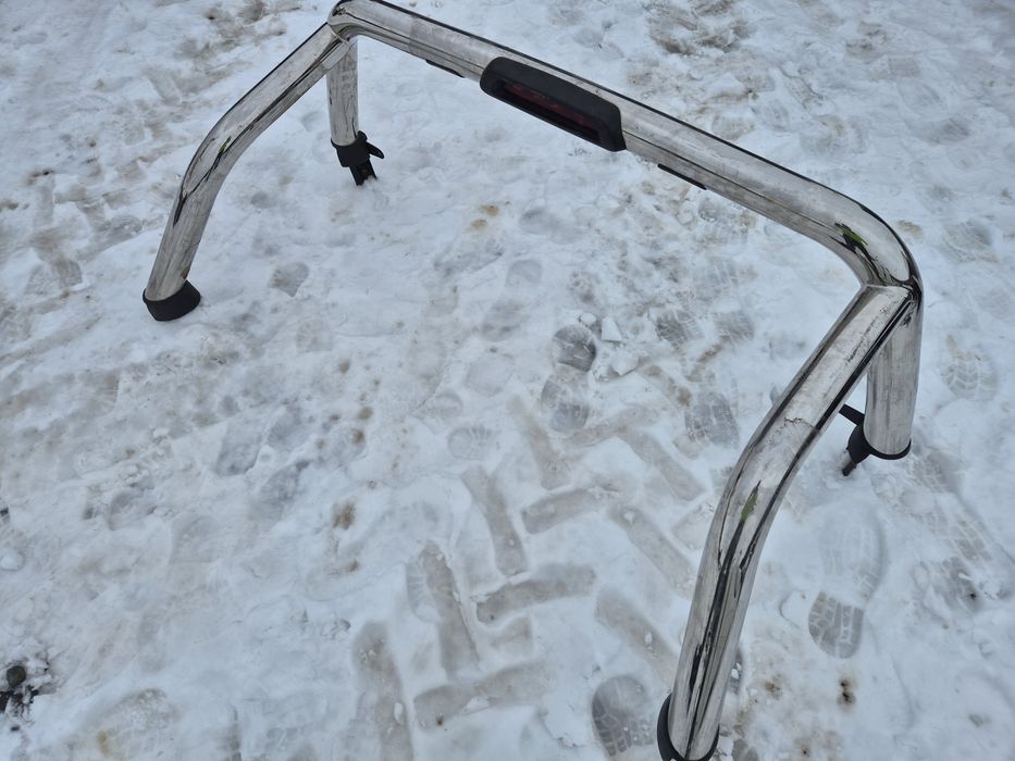 RollBar inox Toyota Hilux 2016-2025