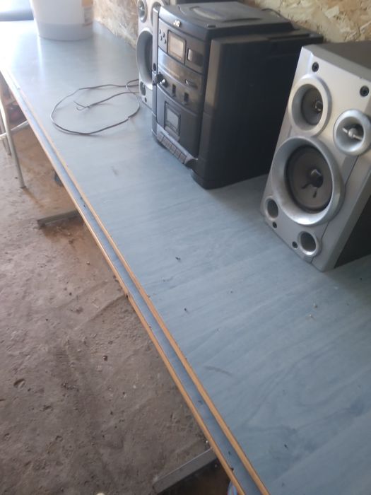 Masa terasa metal plus blat