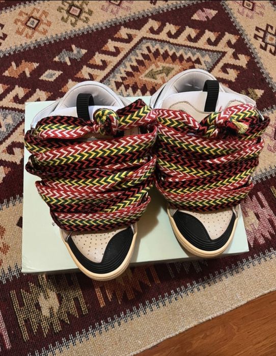 Lanvin curb sneakers