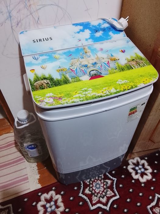 Kir mashinka 4 kg kichkina narsalarni yuvish uchun rossa tozza yuvadi