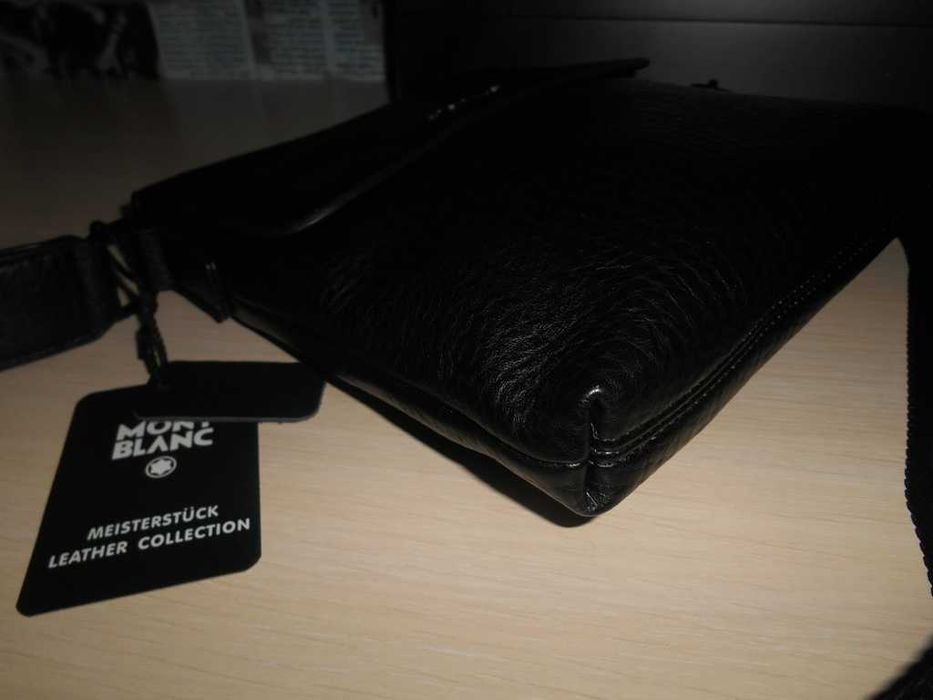 Mont Blanc Geantă pentru bărbați piele 83-21